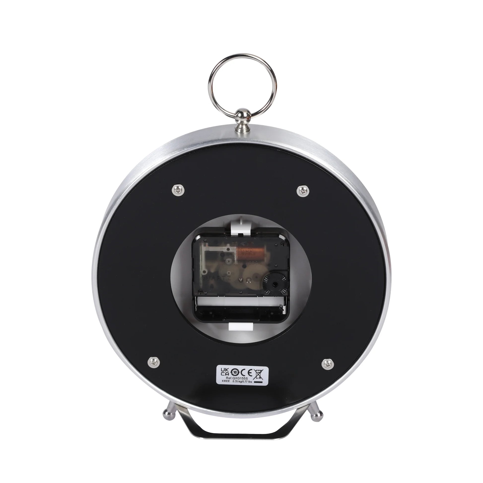 Seiko Royce Table Clock, Silver QXG155SLH