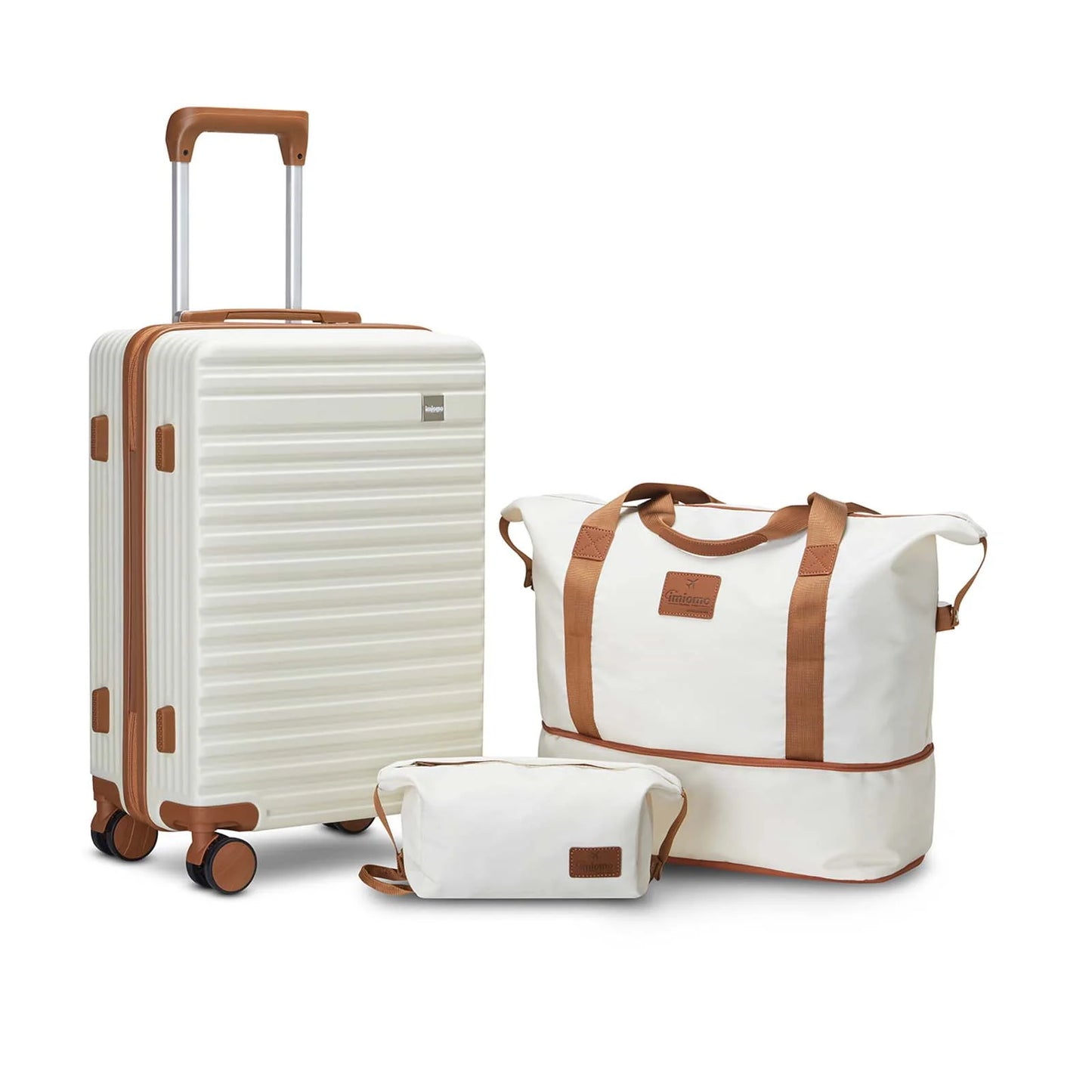 imiomo 20" Carry-on Luggage, Hard Luggage with Spinner Wheels, Lightweight Luggage Set with TSA Lock