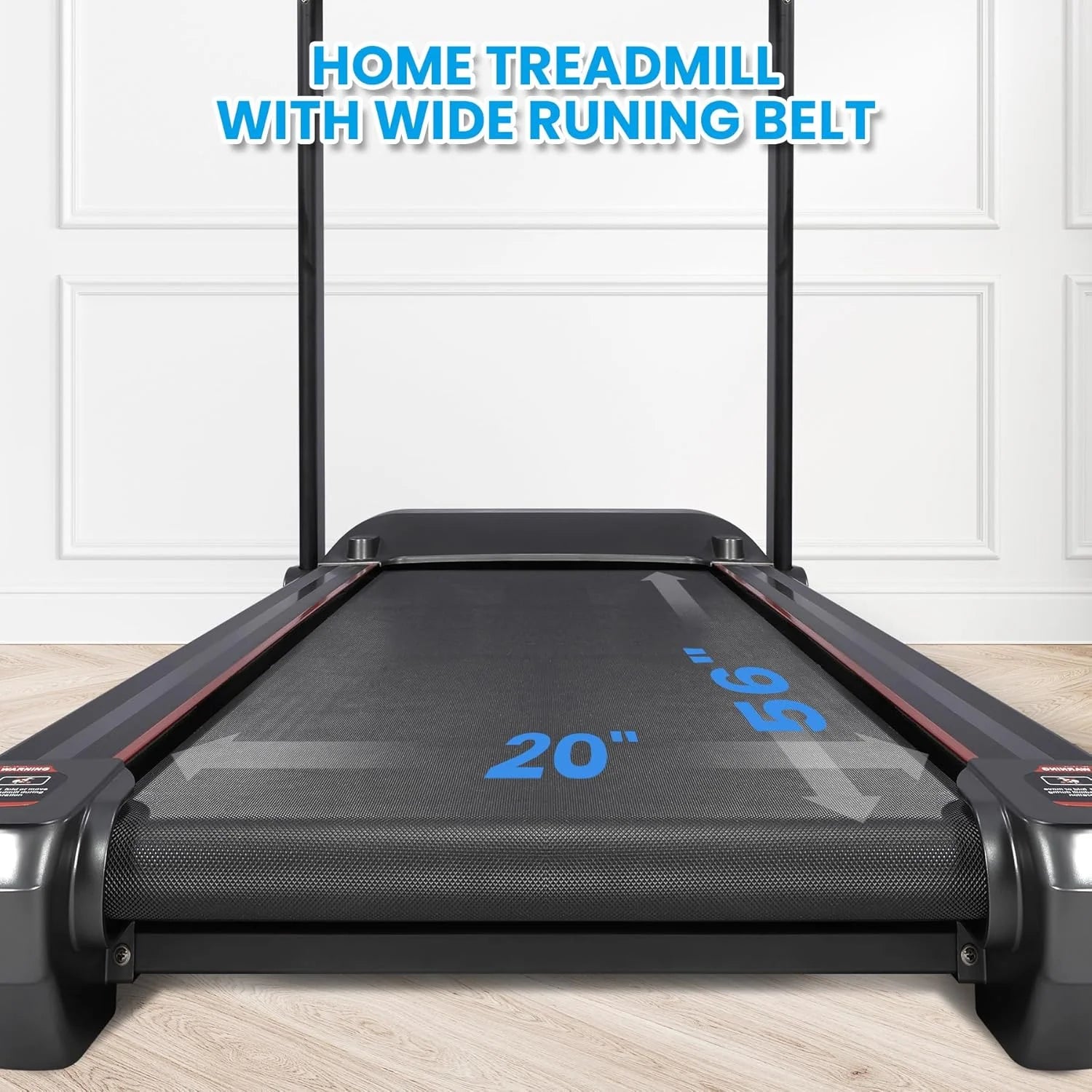 Walking Pad,Treadmill with Incline for Home Office,3.5HP Portable Desk Treadmill with 350LBS Capacity,Foldable Walking or Running Treadmill w 20" Wide Belt,0.5-20 MPH Speed,60 Programs,APP Control