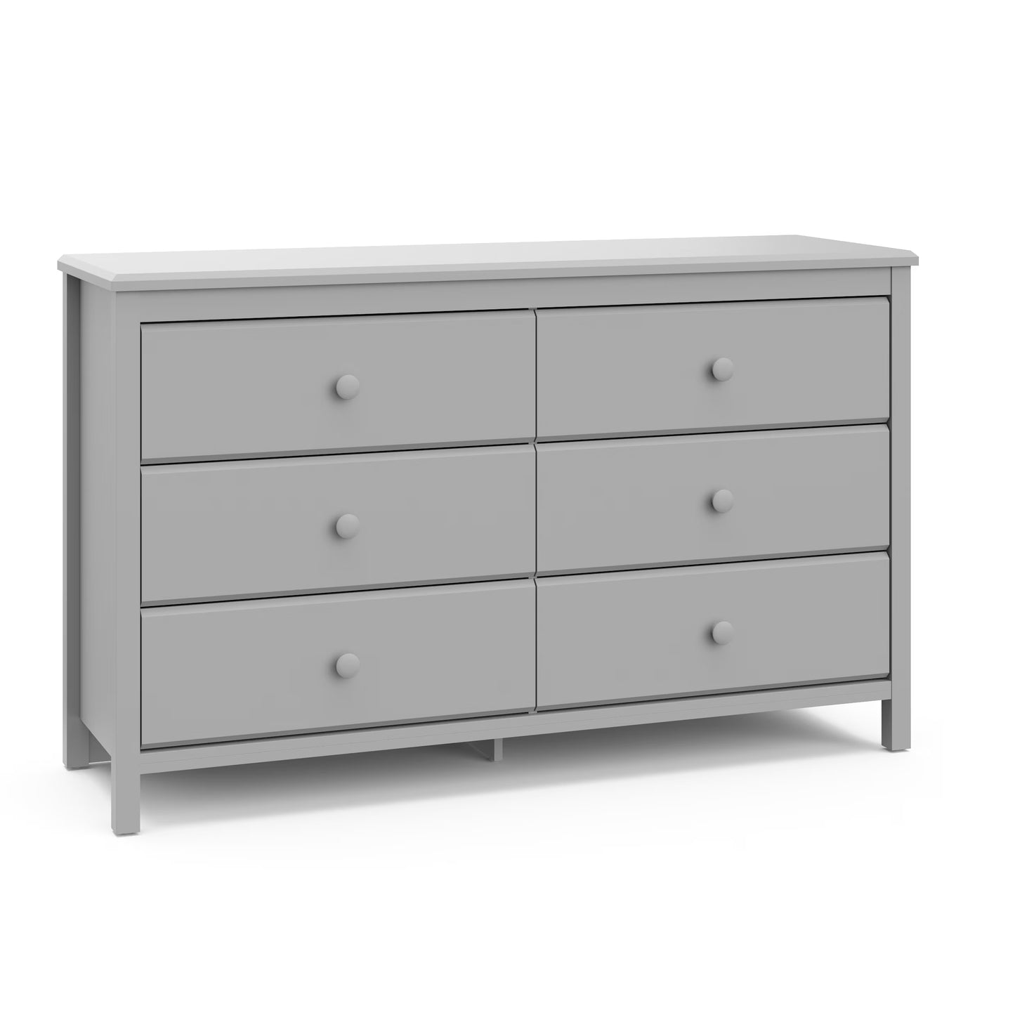 Storkcraft Alpine 6 Drawer Nursery Double Dresser, Driftwood