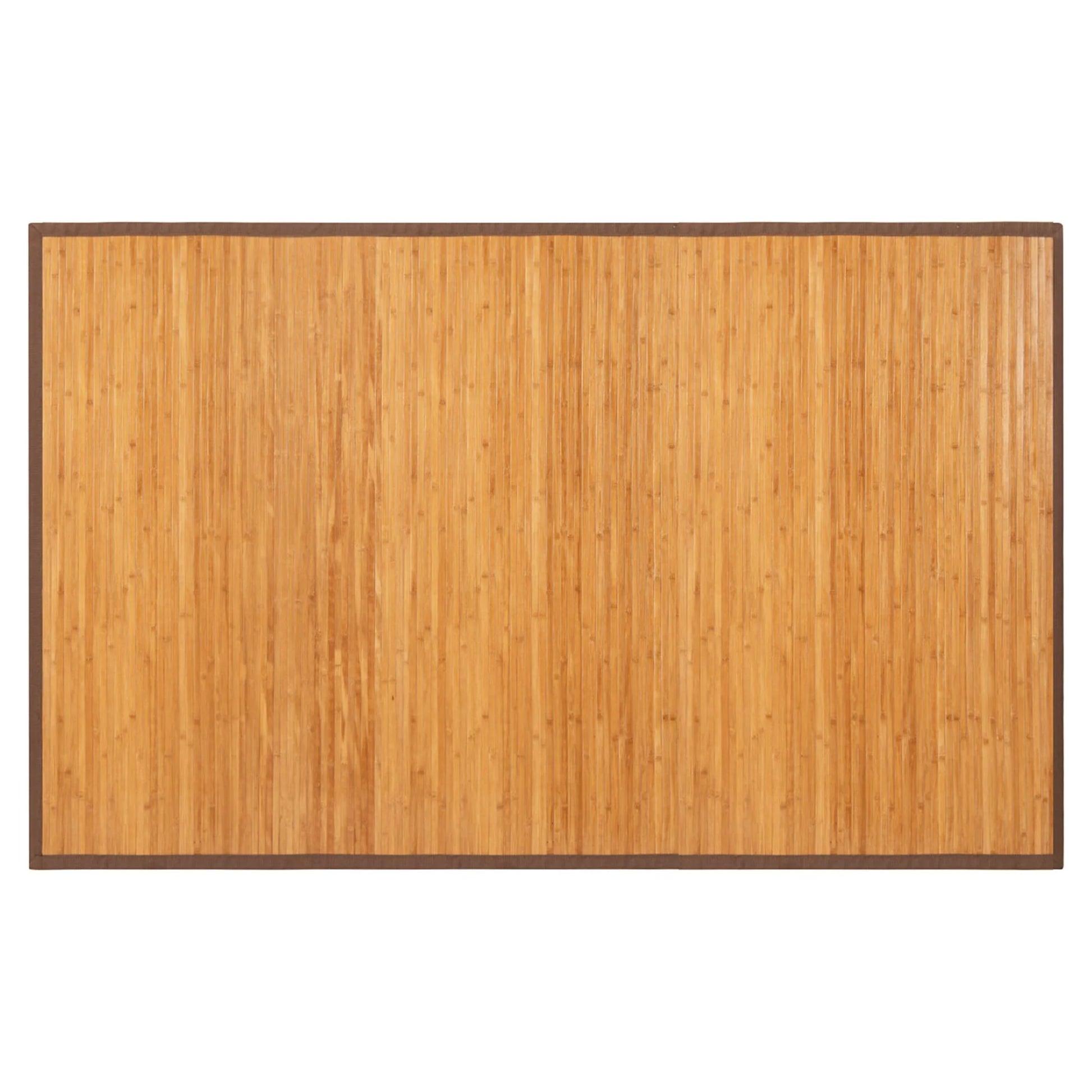 Costway 5' X 8' Bamboo Area Rug Floor Carpet Natural Bamboo Wood Indoor