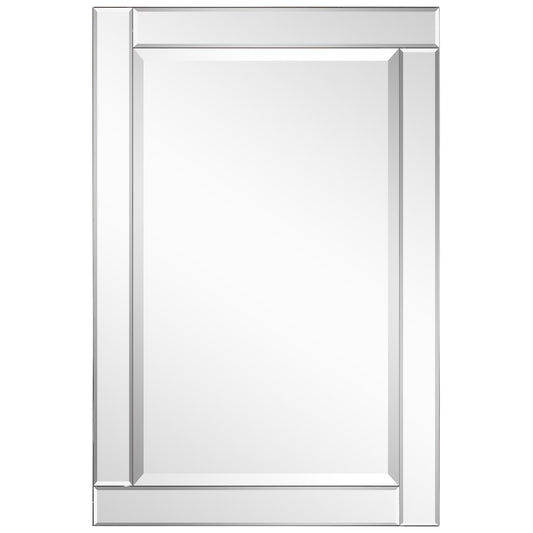 Empire Art Direct MOM-20025B-2454 Moderno Beveled Rectangle Wall Mirror