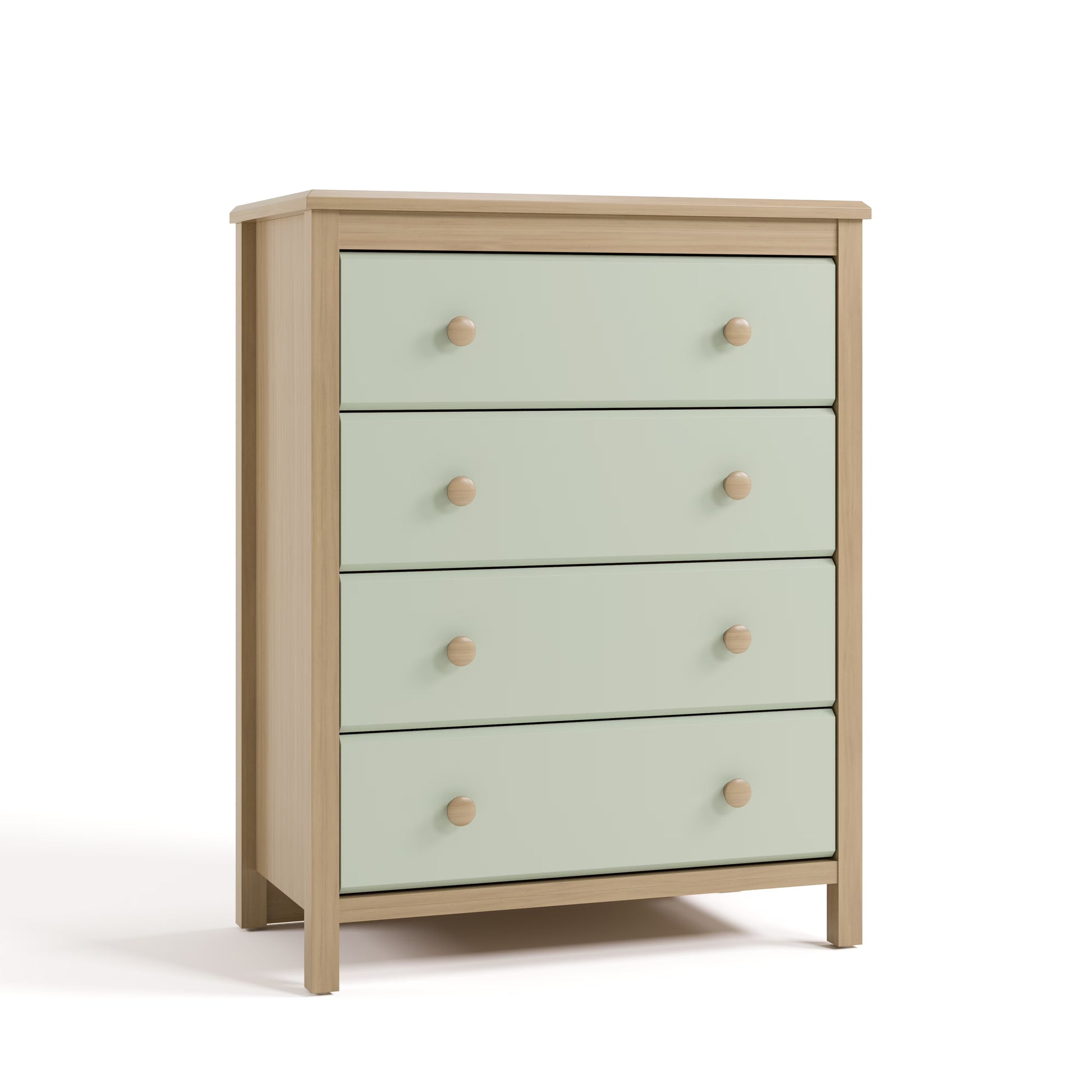 Storkcraft Alpine 4 Drawer Nursery Dresser, White
