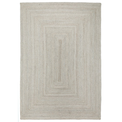 Obeetee Layla Braided Area Rug, Tan, 5' x 7'6'