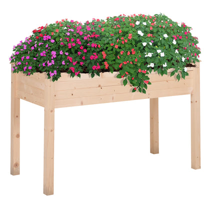 DUOSONG Outsunny Patio Garden Bench Arbor Arch With Pergola And 2 Trellises, 3 Seat Natural Wooden Outdoor Bench For Grape Vines & Climbing Plants, Backyard Decor, Natural Natural Wood Garden &