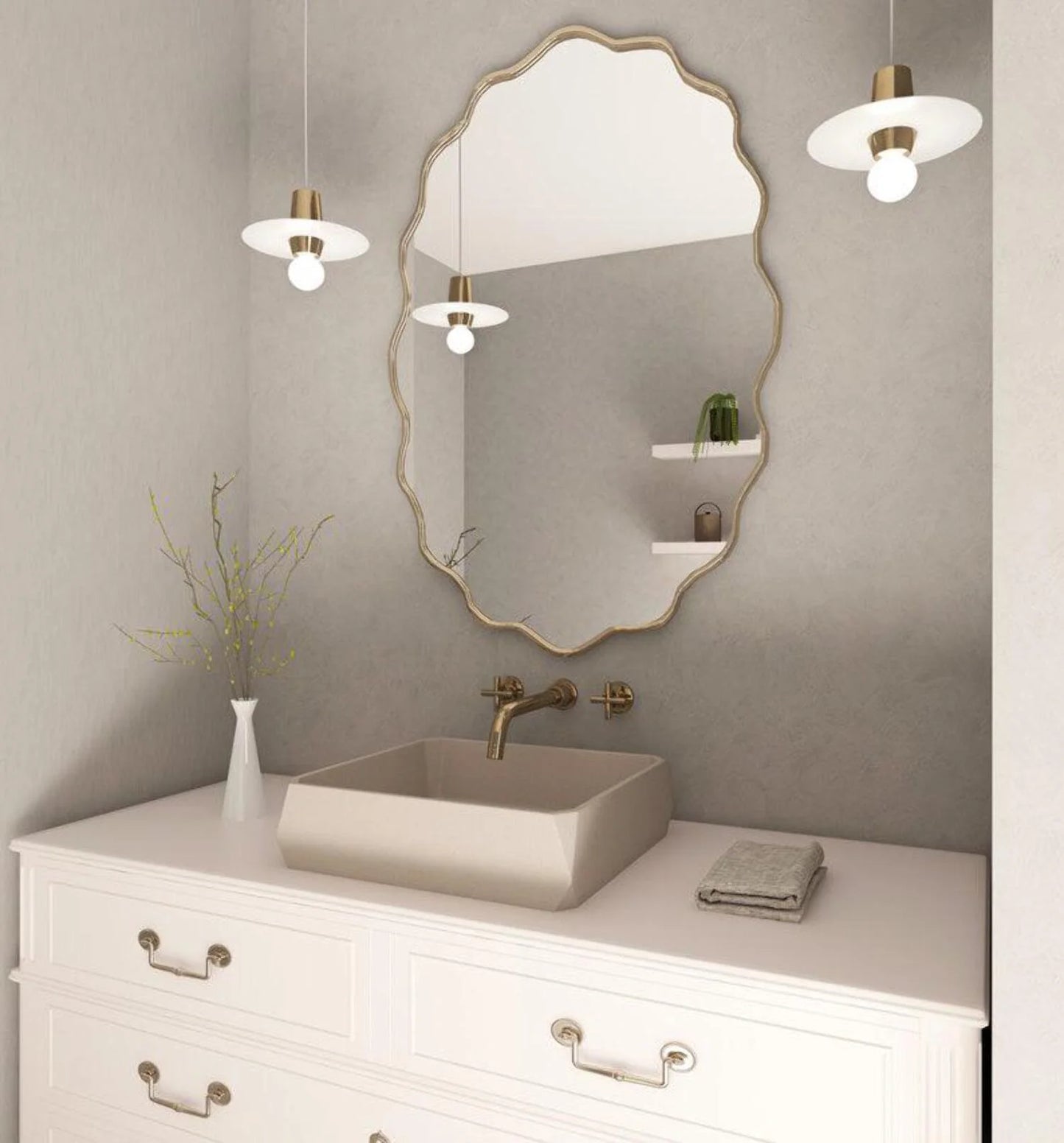 Flower Mirror