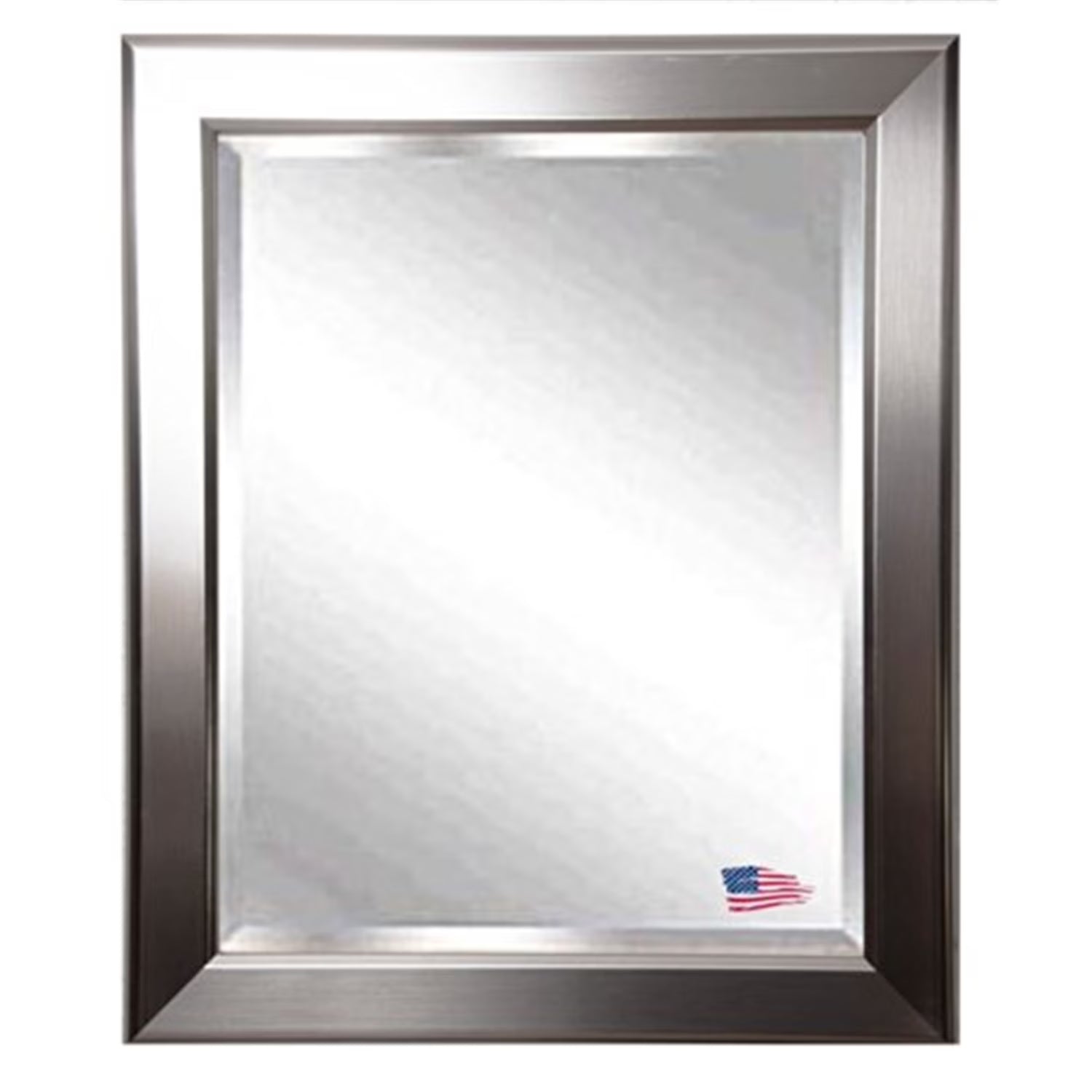 Rayne Silver Rounded Wall Mirror