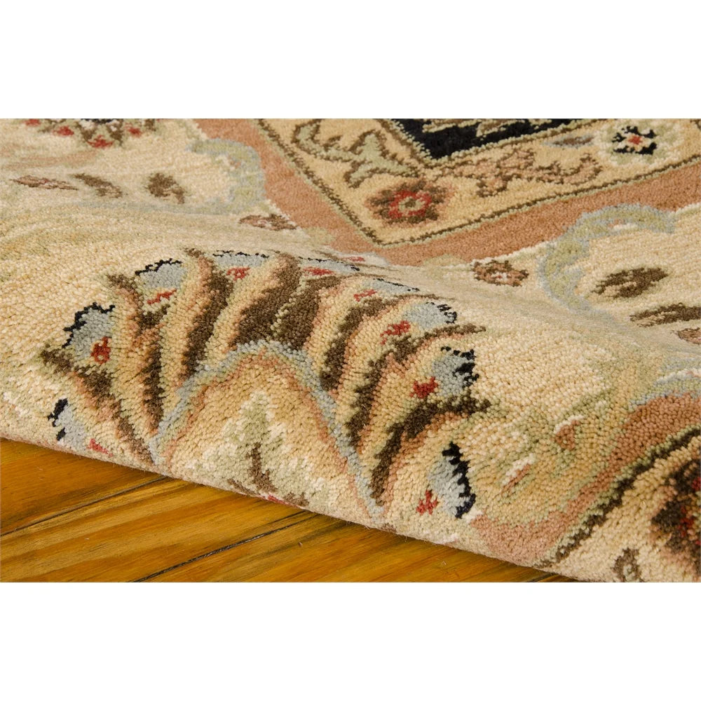 Kathy Ireland Lumiere "Stateroom" Onyx Area Rug