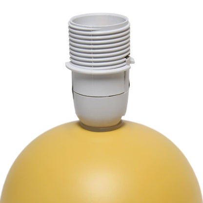 Simple Designs Ceramic Globe Table Lamp