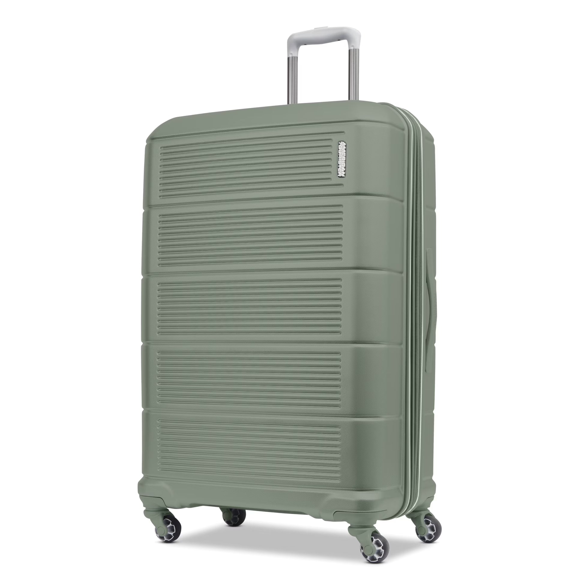 American Tourister Stratum 2.0 28-Inch Hardside Checked Luggage with Spinner Wheels - Jade Green