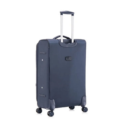 Four-piece fabric luggage set, expandable suitcase for travel, school and business trip (20/24/28/32in)