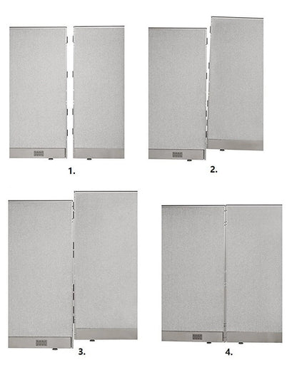 GOF Freestanding Office Partition-Straight Run w/Safety Legs (72"W x 60"H) Room Divider, Privacy Screen, Workstation Cubicle