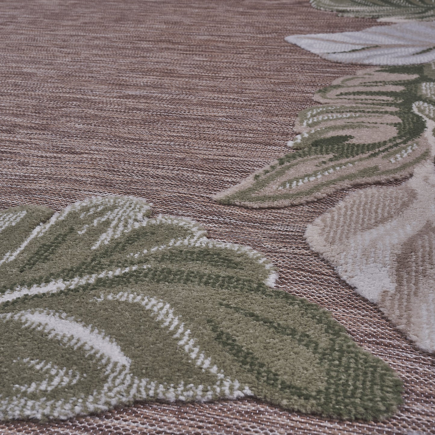Laguna Indoor/Outdoor Area Rug, Molokai Natural, 5’3” x 7’