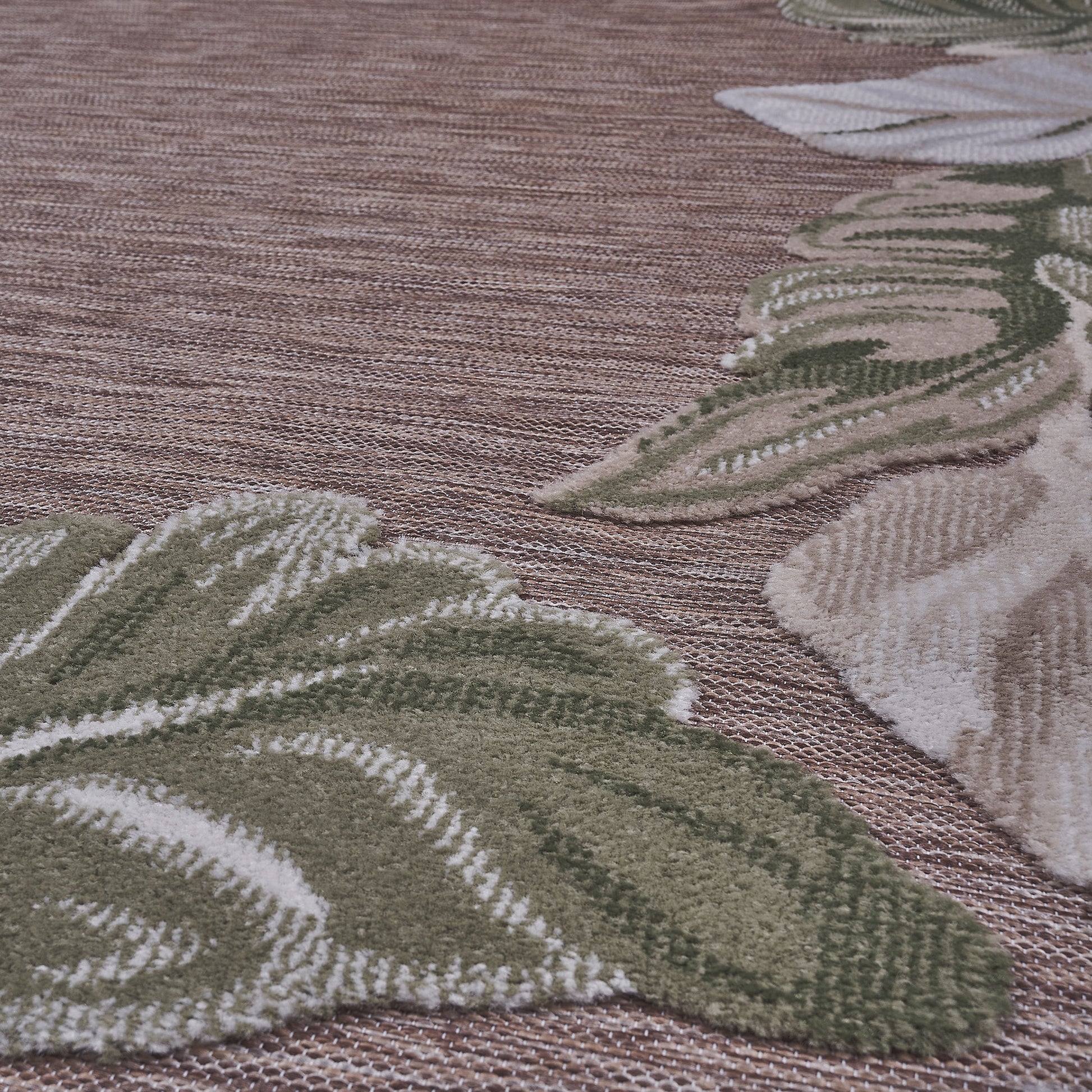 Laguna Indoor/Outdoor Area Rug, Molokai Natural, 5’3” x 7’