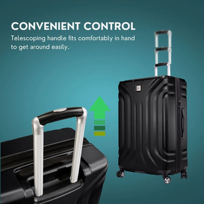 Skyway Luggage 20" Nimbus 4.0 Hardside 8 Wheel Spinner Luggage, Carry-On