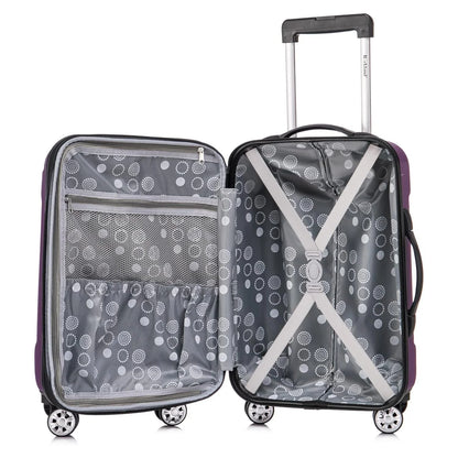 ROCKLAND London Hardside Spinner Wheel Luggage, Carry-On 20-Inch and Tote 14-Inch