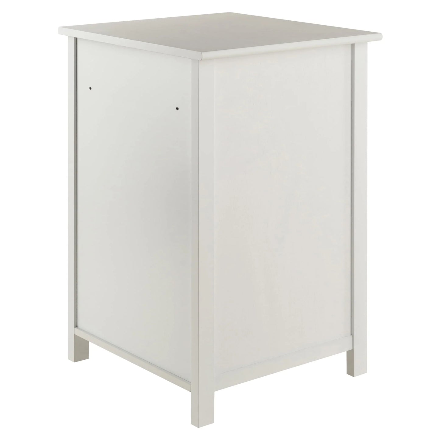Winsome Wood Delta Home Office File Cabinet, White Finish