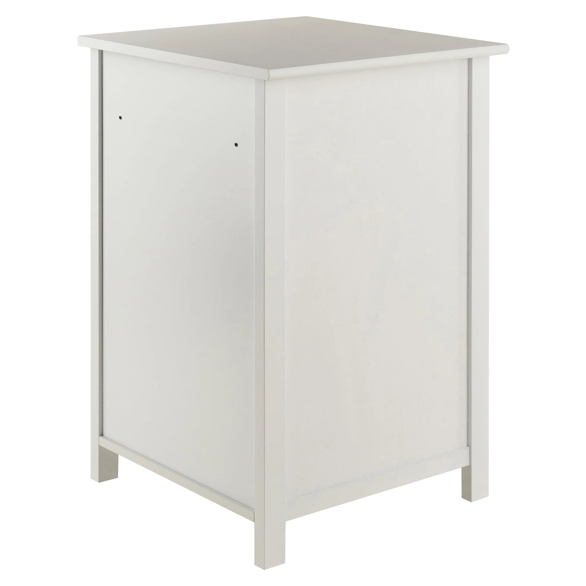 Winsome Wood Delta Home Office File Cabinet, White Finish