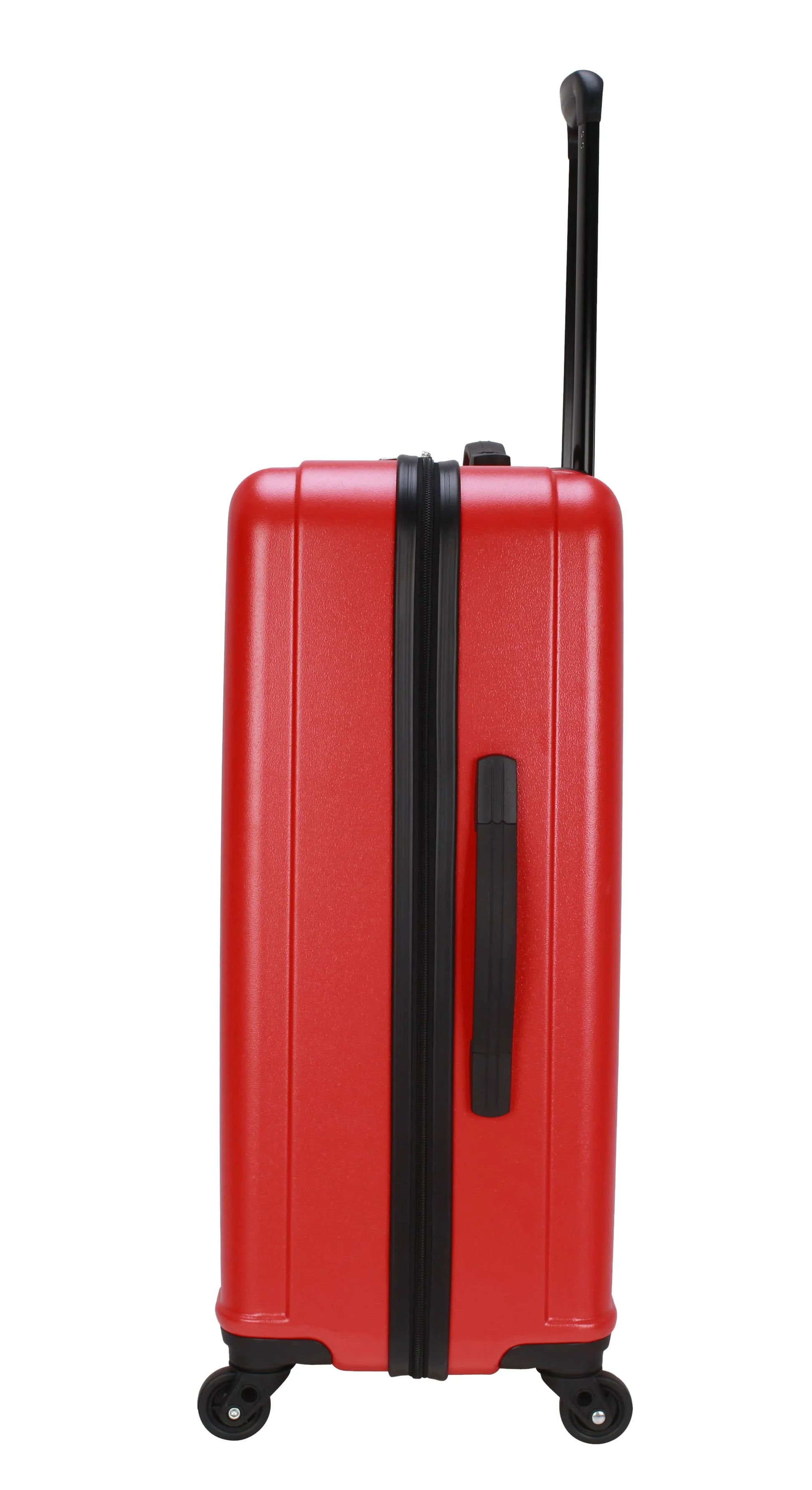 Moda ABS Hard Side 3 Piece Luggage Set, Includes 28-inch and 24-inch Checked and 20-inch Carry-on Luggage, Coral