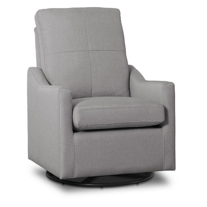 Delta Children Kenwood Slim Nursery Glider Swivel Rocker Chair. French Grey