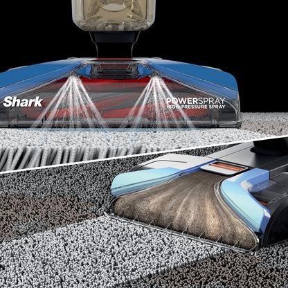 Shark CarpetXpert Upright Carpet & Area Rug Cleaner, Perfect for Pets, Lightweight & Powerful, Dirt, Grime, & Odor Removal, Carpet Shampooer, Cleaning Solution, Blue, EX121BRN