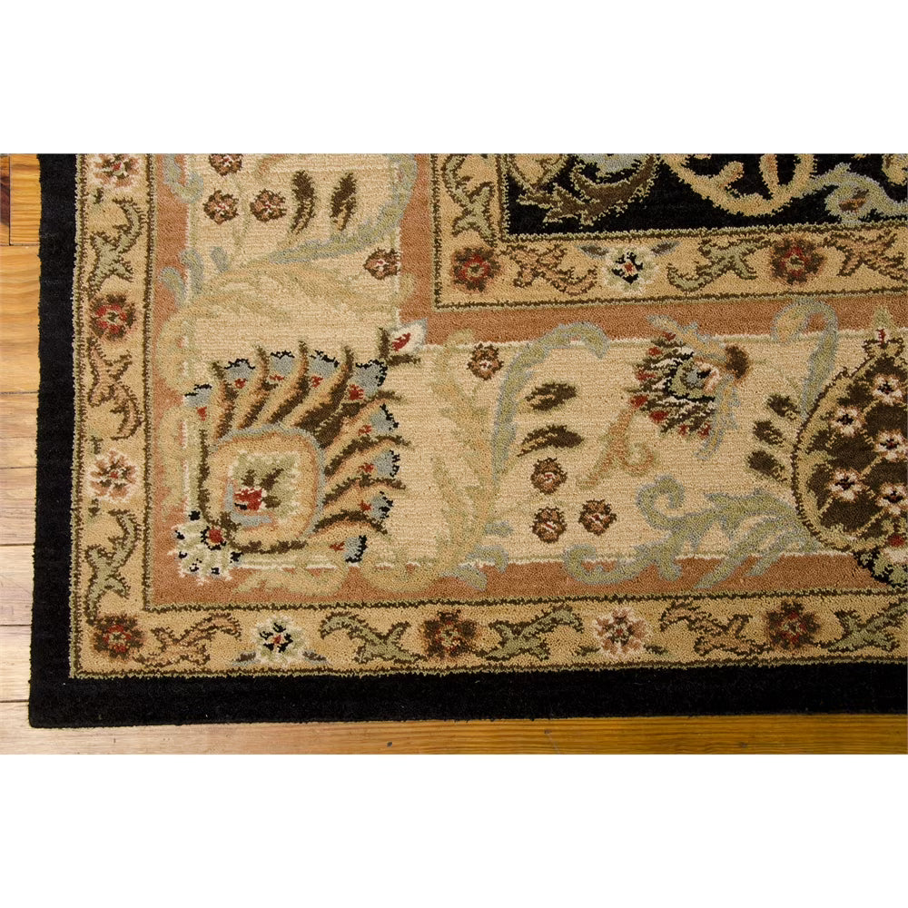 Kathy Ireland Lumiere "Stateroom" Onyx Area Rug