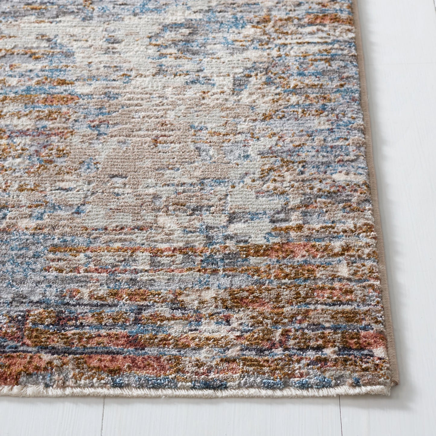 SAFAVIEH Limitee Arbor Abstract Area Rug, Beige/Beige, 8' x 10'