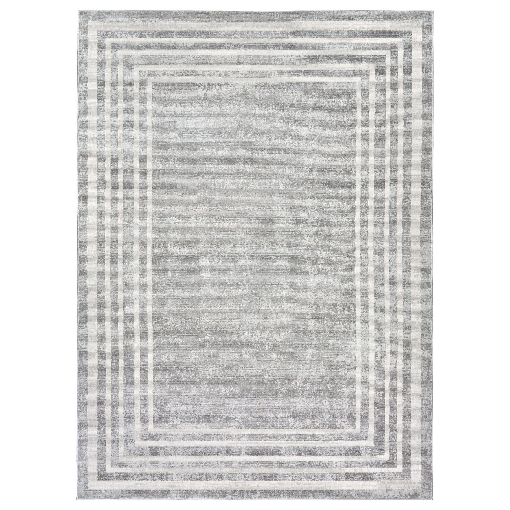 Sasha Area Rug, Damson Gray, 6’6” x 9’
