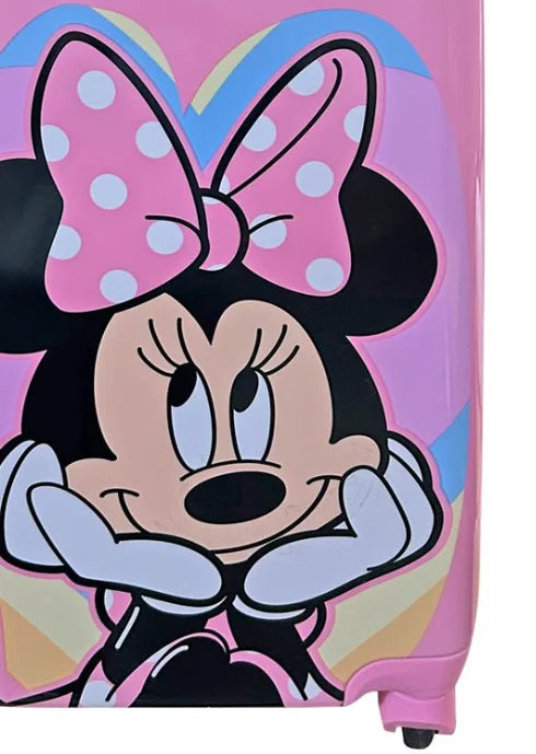 Minnie 20" Hard Sided Luggage w/4 Spinner Wheels