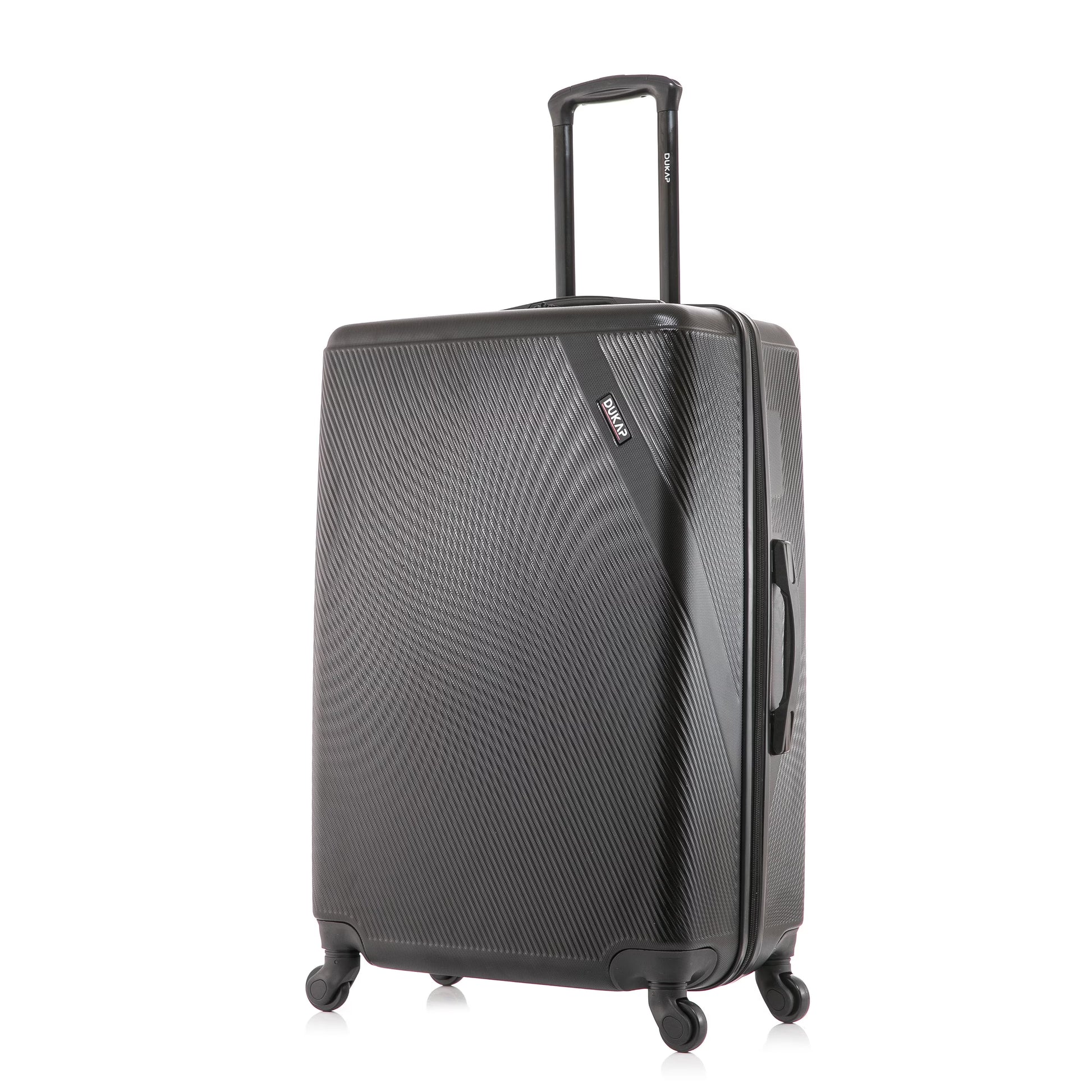 DUKAP Discovery 28" Hardside Lightweight Luggage with Spinner Wheels, Handle and Trolley, Pink