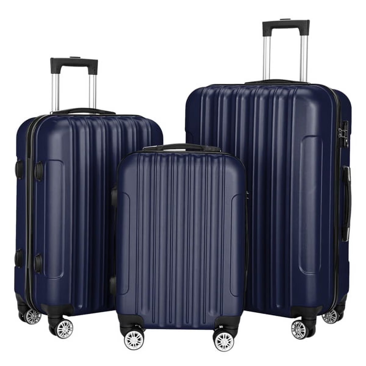 3-in-1 Multifunctional Large Capacity Traveling Storage Suitcase Luggage Set Rose Gold