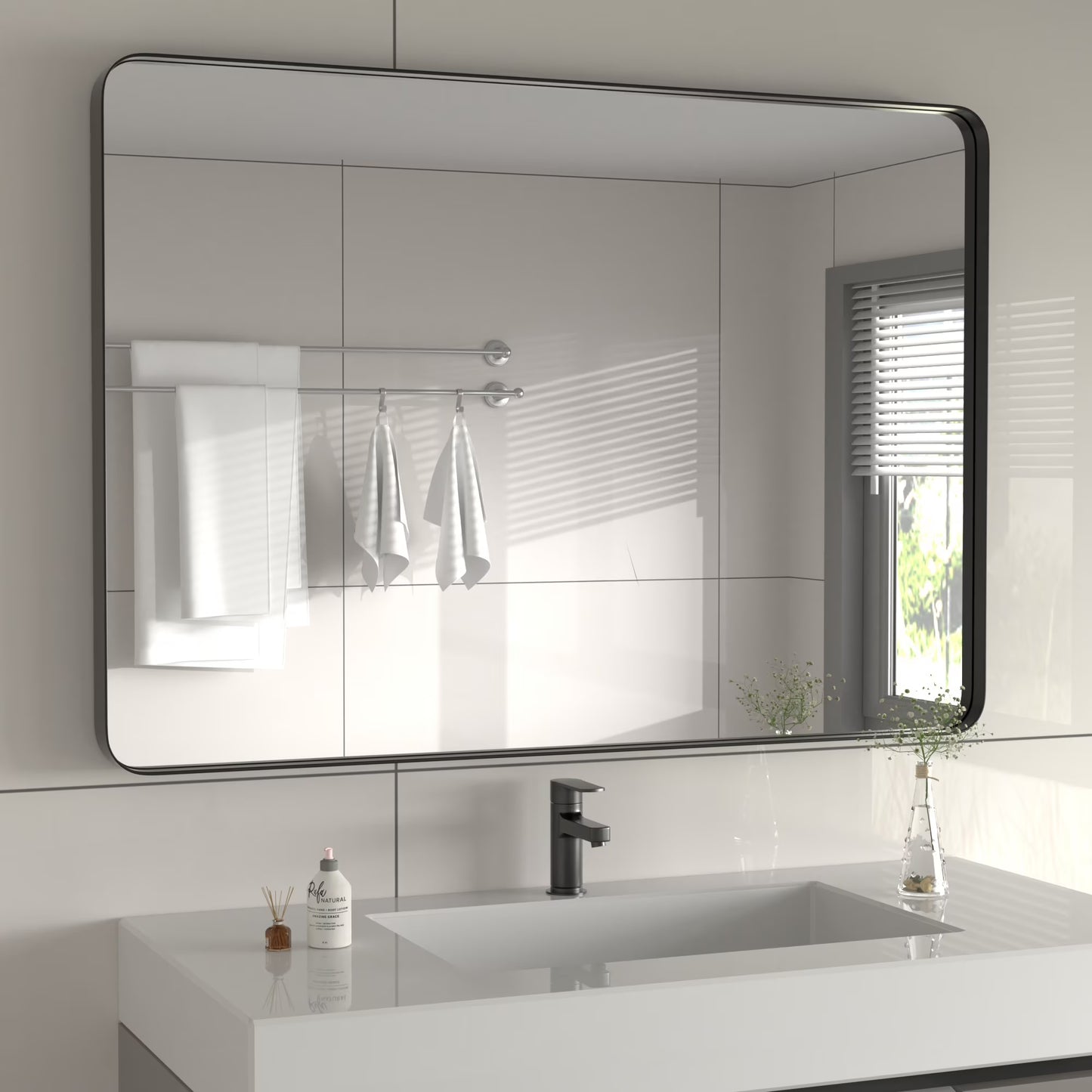 Rectangle Metal Wall Mirror