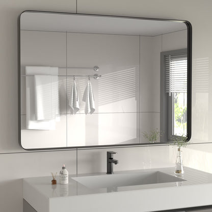 Rectangle Metal Wall Mirror