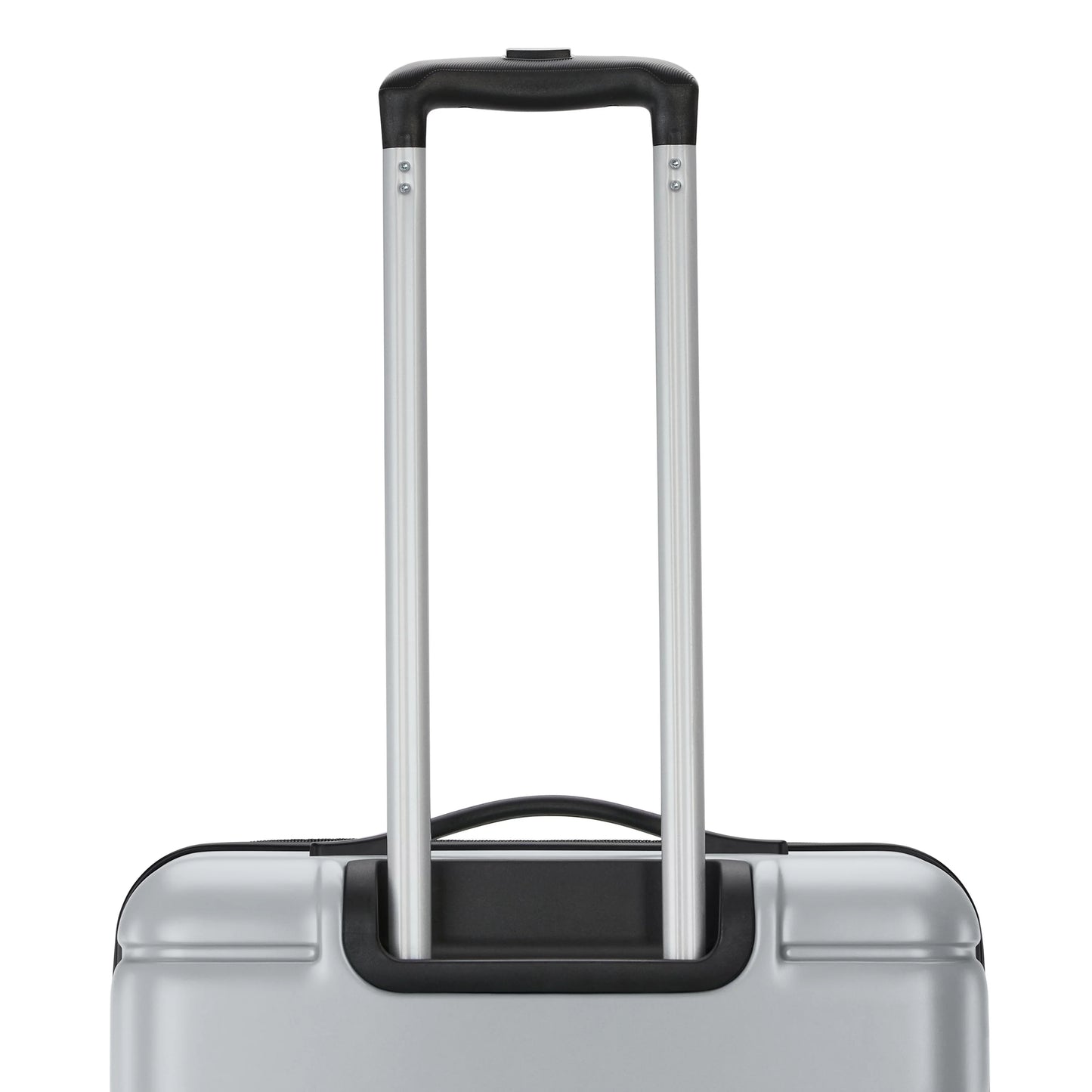 American Tourister Roll Out 2-Piece Luggage Set with Spinner Wheels (Carry on/Medium Checked) - Silver