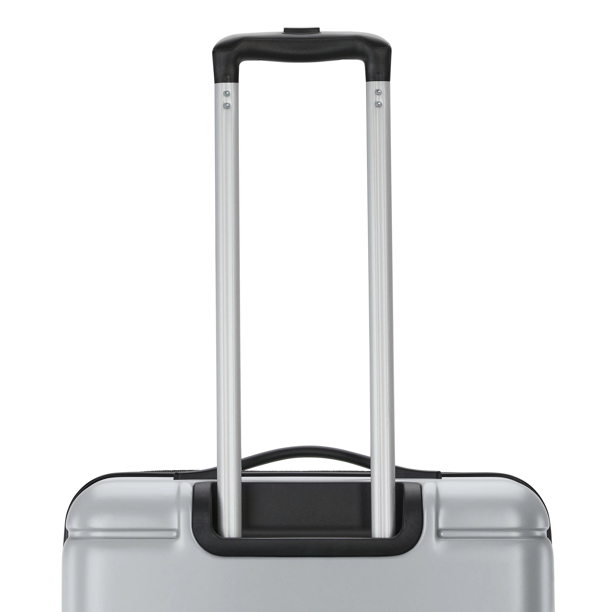 American Tourister Roll Out 2-Piece Luggage Set with Spinner Wheels (Carry on/Medium Checked) - Silver