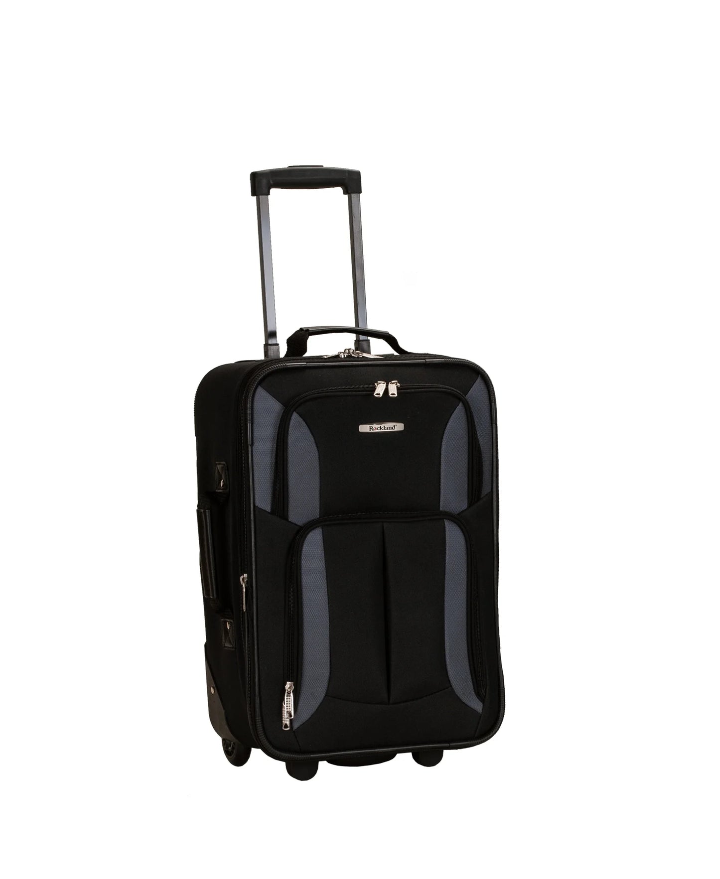 Rockland Luggage Journey 4 Piece Softside Expandable Luggage Set, F32