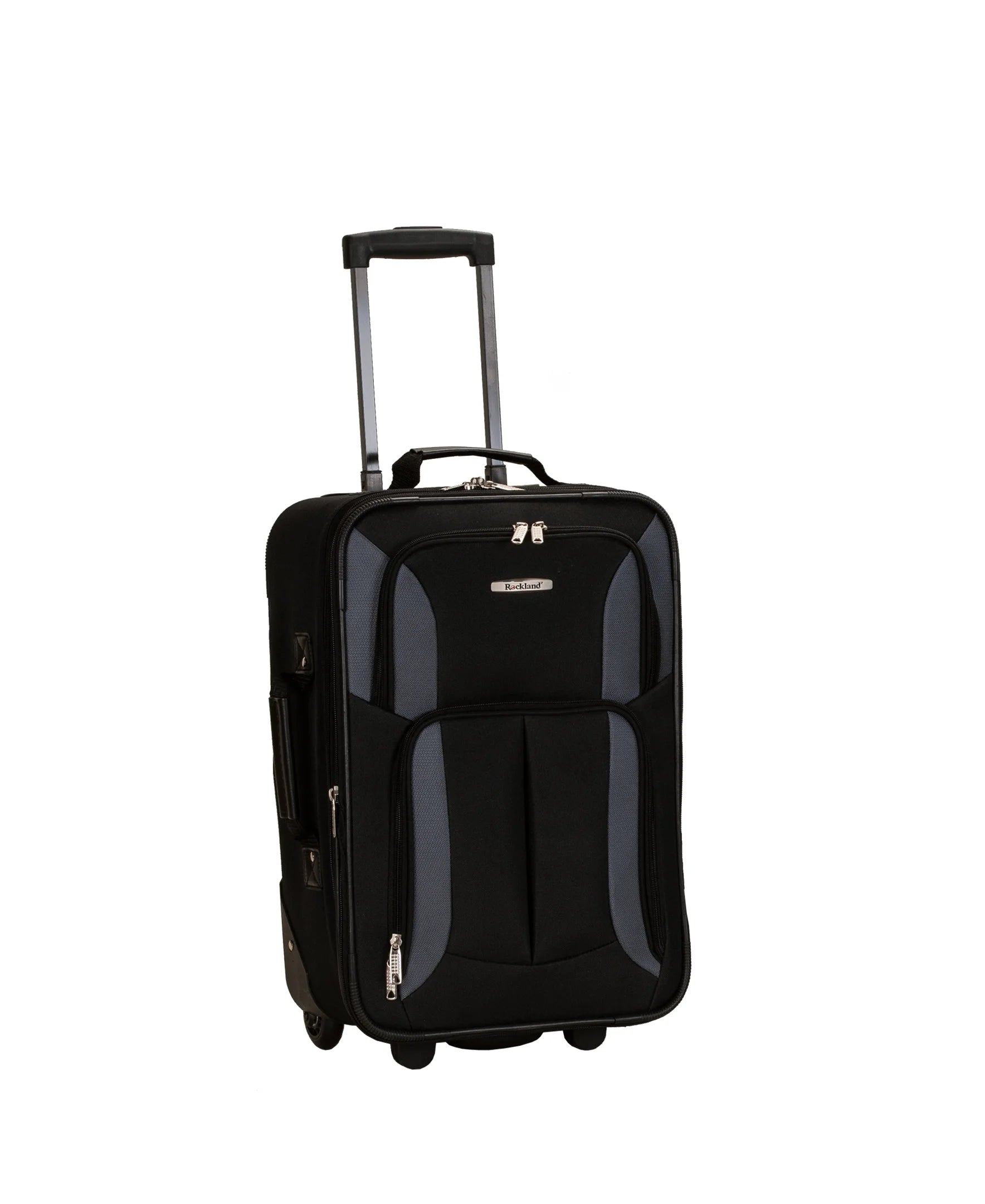 Rockland Luggage Journey 4 Piece Softside Expandable Luggage Set, F32